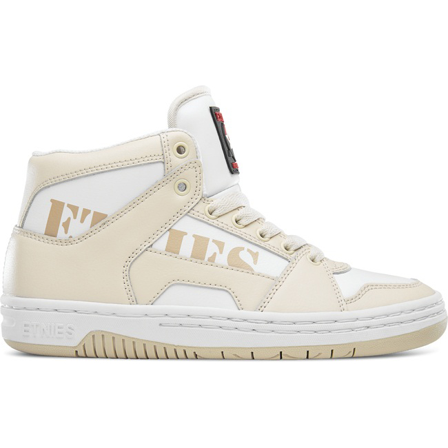 Etnies MC RAP Hoog Sneakers Dames Wit/Beige BE-QYYWLC